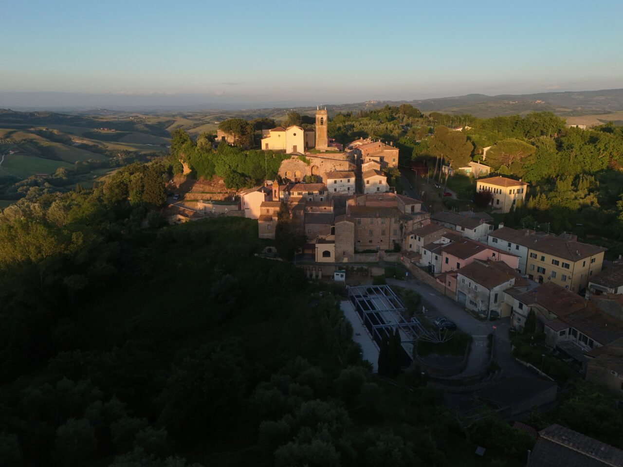 Veduta della tenuta